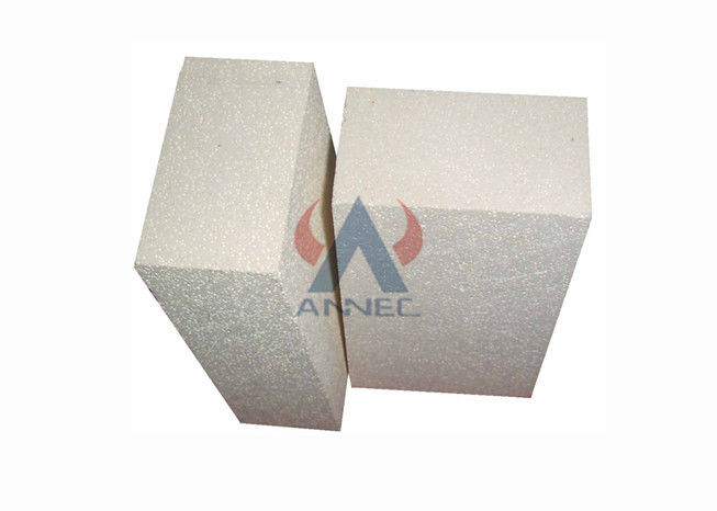400C วัสดุทนไฟ Alumina Spinel Brick Slag Resistance สีขาว