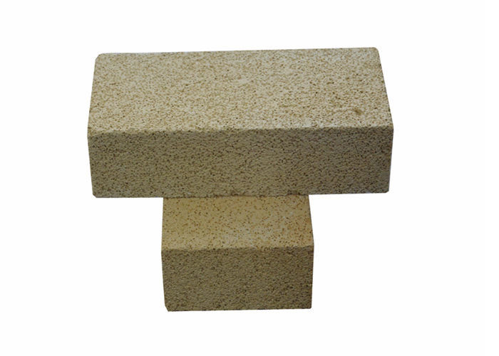 การหักเหของแสงสูง 1580C 1770C อิฐทนไฟสีขาวน้ำหนักเบาฉนวน Mullite Firebrick