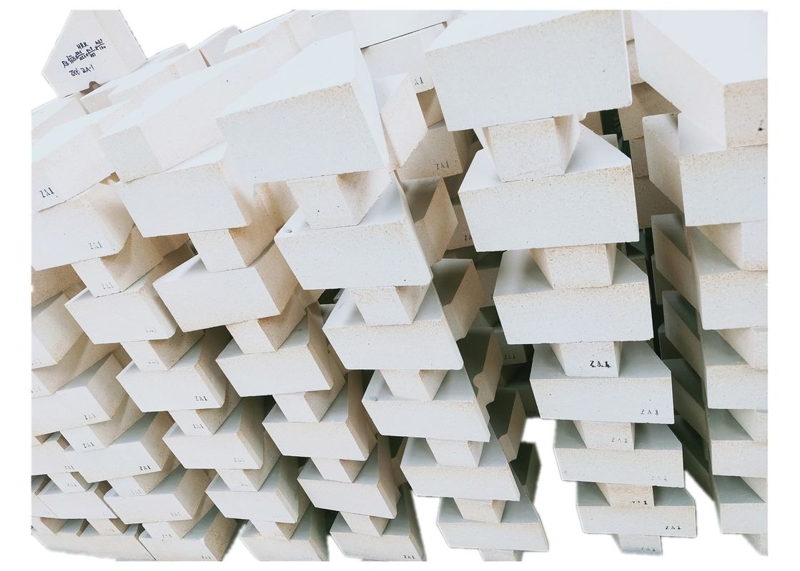 400C วัสดุทนไฟ Alumina Spinel Brick Slag Resistance สีขาว